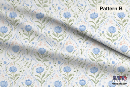 Blue Spring Fabric Bundle Set - Shop now at American Fabric Prints