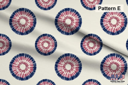 Berry Tie Dye Fabric Bundle Set - Shop now at American Fabric Prints