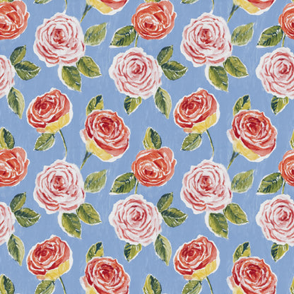Red and Blue Grandmacore Fabric - Shop now at American Fabric Prints
