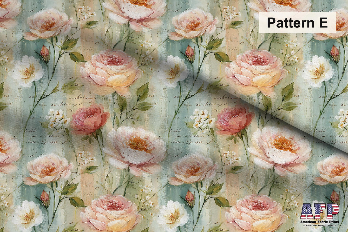 Spring Floral and Stripes Fabric Bundle Set - Shop now at American Fabric Prints