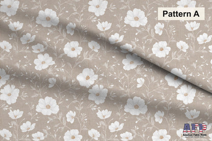 Neutral Boho 2 Fabric Bundle Set - Shop now at American Fabric Prints