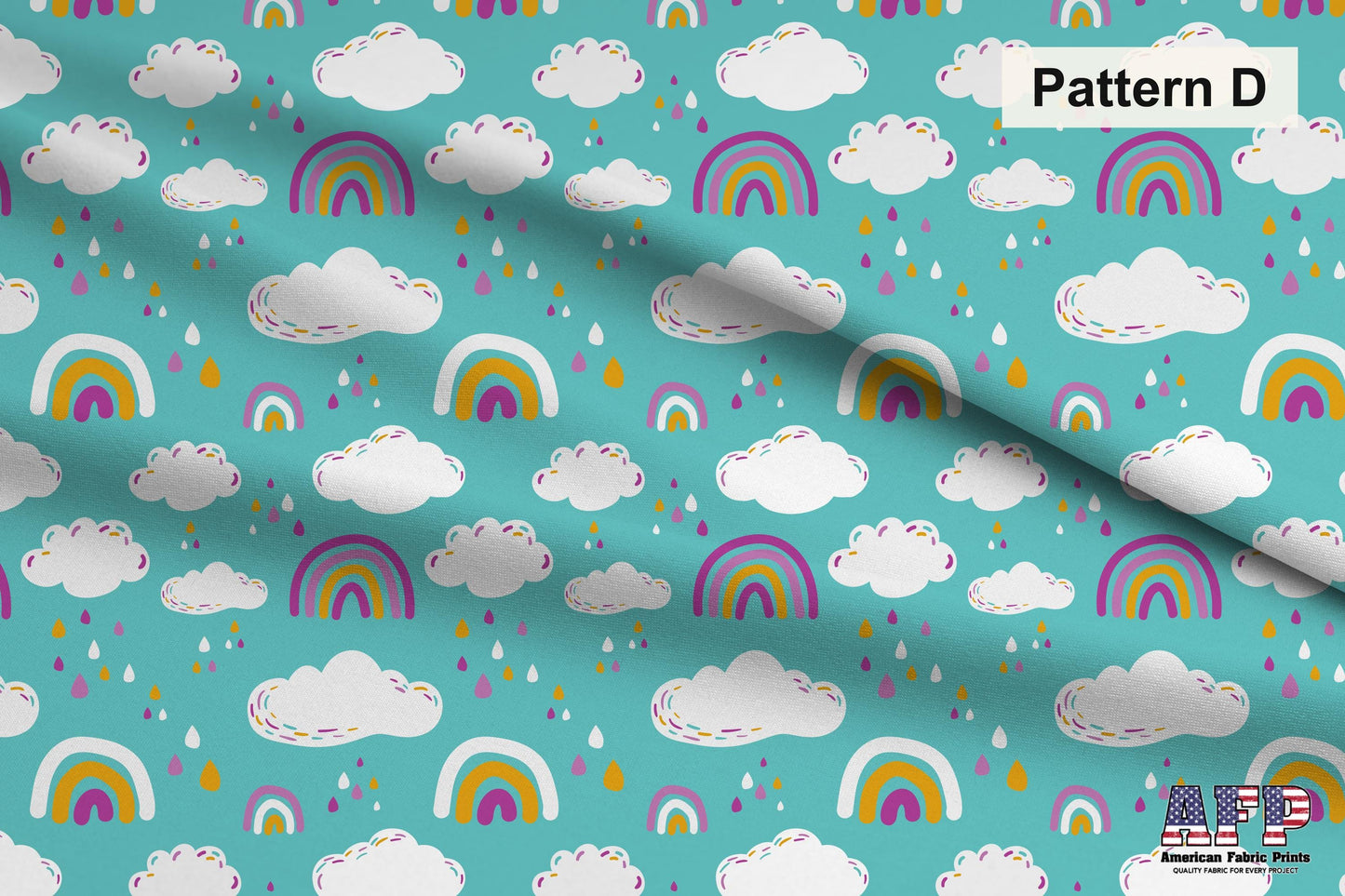 Whimsical Unicorn Fabric Bundles. Choose Your Patterns. Pattern D. Shop now at American Fabric Prints.