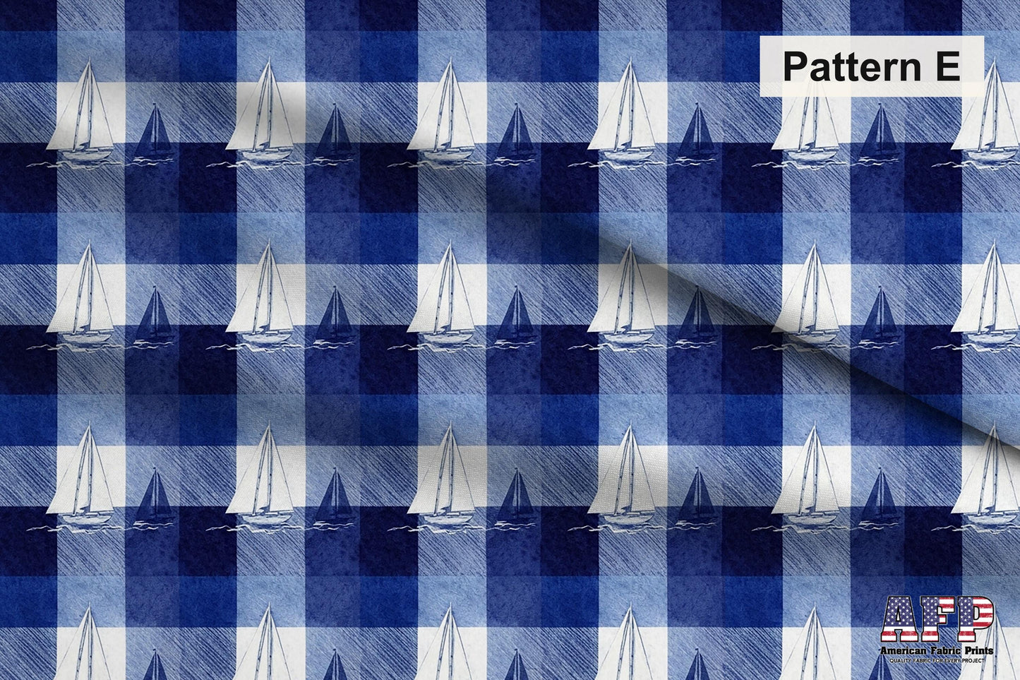 Blue Sailboat Fabric Bundle Set - Shop now at American Fabric Prints