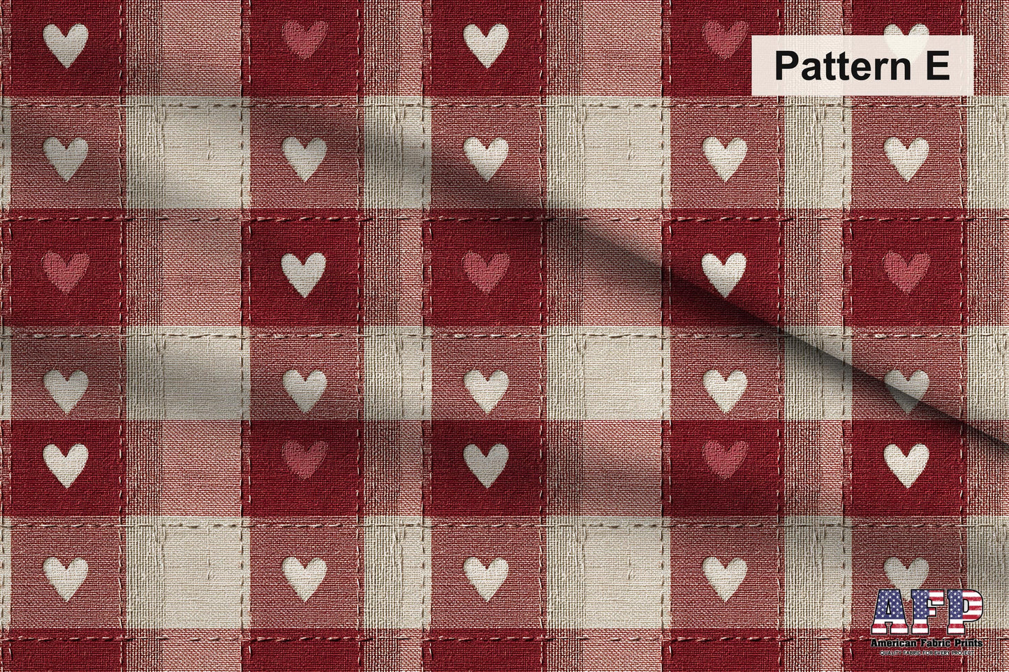 Rustic Farmhouse Valentines Fabric Bundle Set - Shop now at American Fabric Prints
