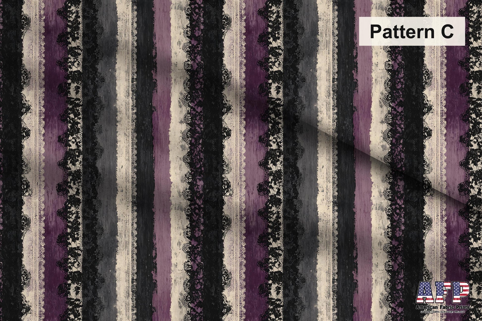 Victorian Goth Floral Fabric Bundle Set - Shop now at American Fabric Prints