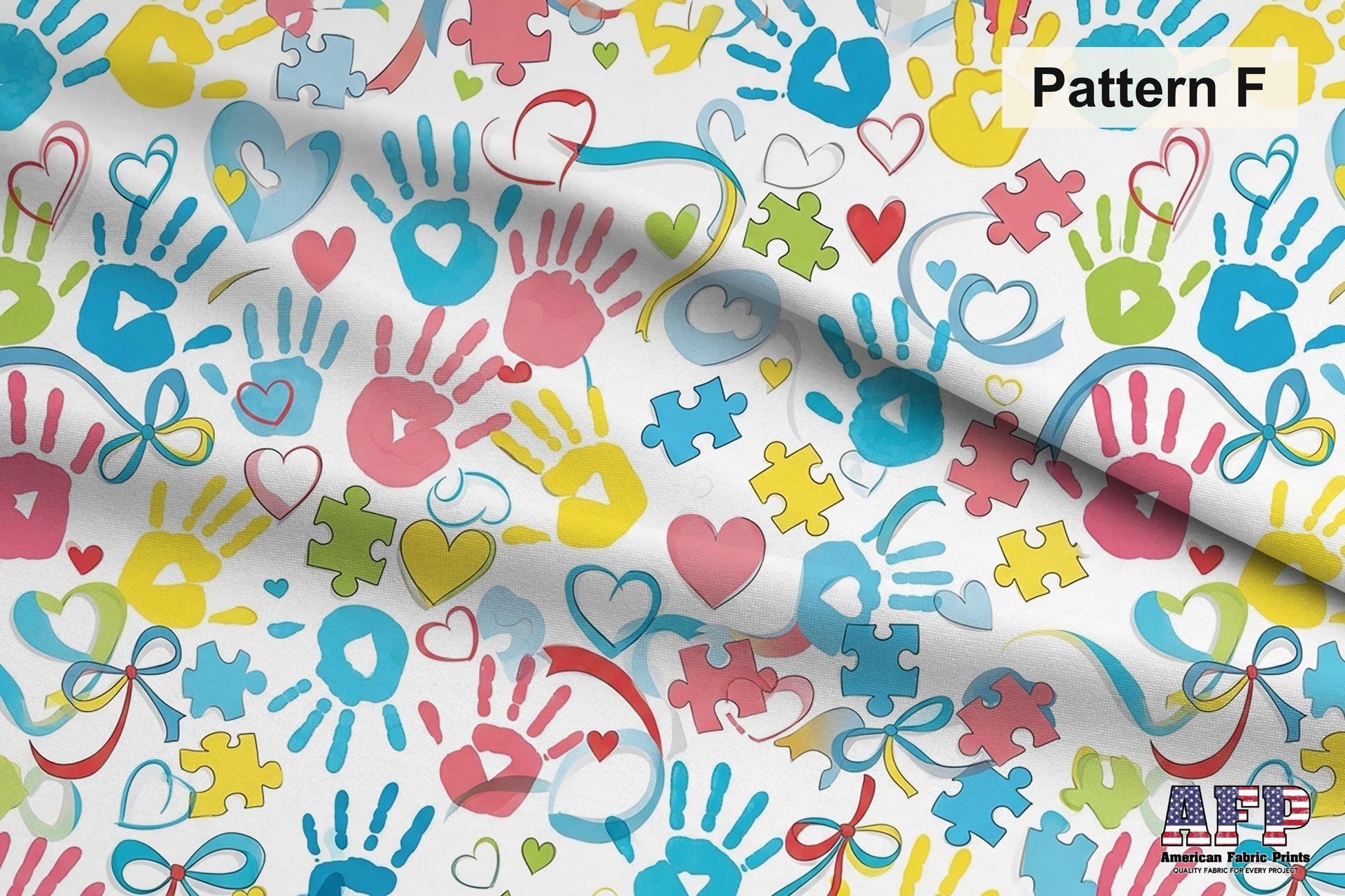 Autism Bundle 2 Fabric Bundle Set - Shop now at American Fabric Prints
