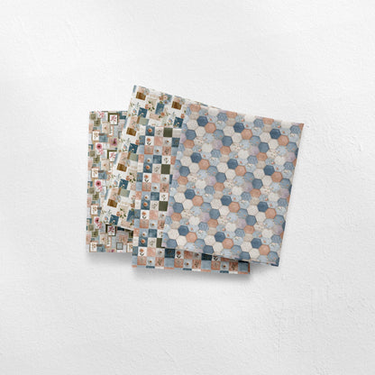 Farmhouse Cottagecore Patches Fabric Bundle Set - Shop now at American Fabric Prints