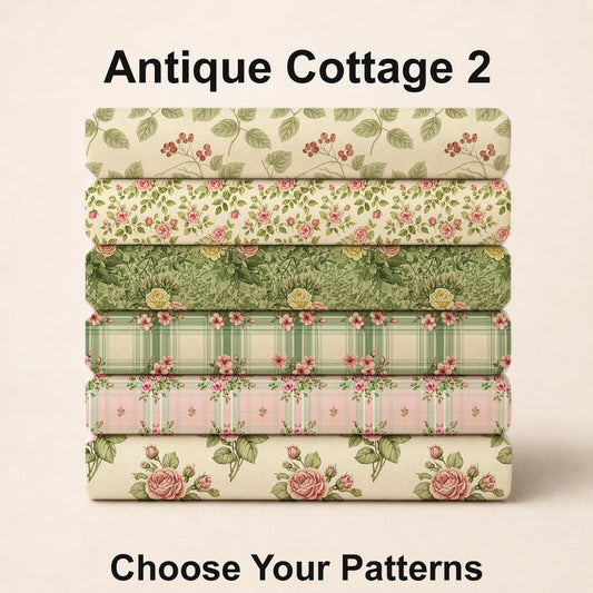 Antique Cottage 2 Fabric Bundle Set - Shop now at American Fabric Prints