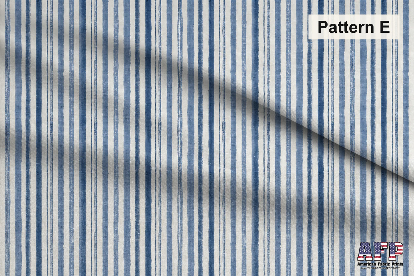 Blue Striped Fabric Bundle Set - Shop now at American Fabric Prints