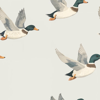 Flying Mallards Fabric - Shop now at American Fabric Prints