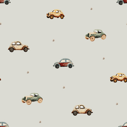 Little Cars Fabric - Shop now at American Fabric Prints