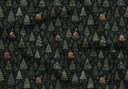 Winter Night Fabric - Shop now at American Fabric Prints