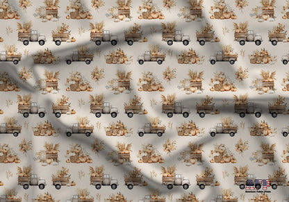 Thanksgiving  Farmhouse Fabric - Shop now at American Fabric Prints