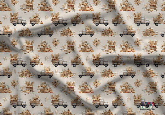 Thanksgiving  Farmhouse Fabric - Shop now at American Fabric Prints