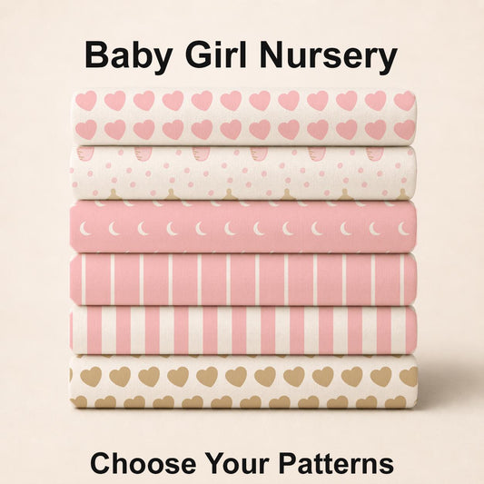Baby Girl Nursery Fabric. Choose Your Patterns. Shop now at American Fabric Prints.