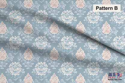 Grandmillenial Pink+Blue Fabric Bundle Set - Shop now at American Fabric Prints