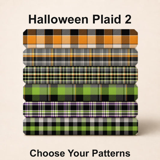 Halloween Plaid 2 Fabric Bundle. Choose Your Patterns. Shop now at American Fabric Prints.