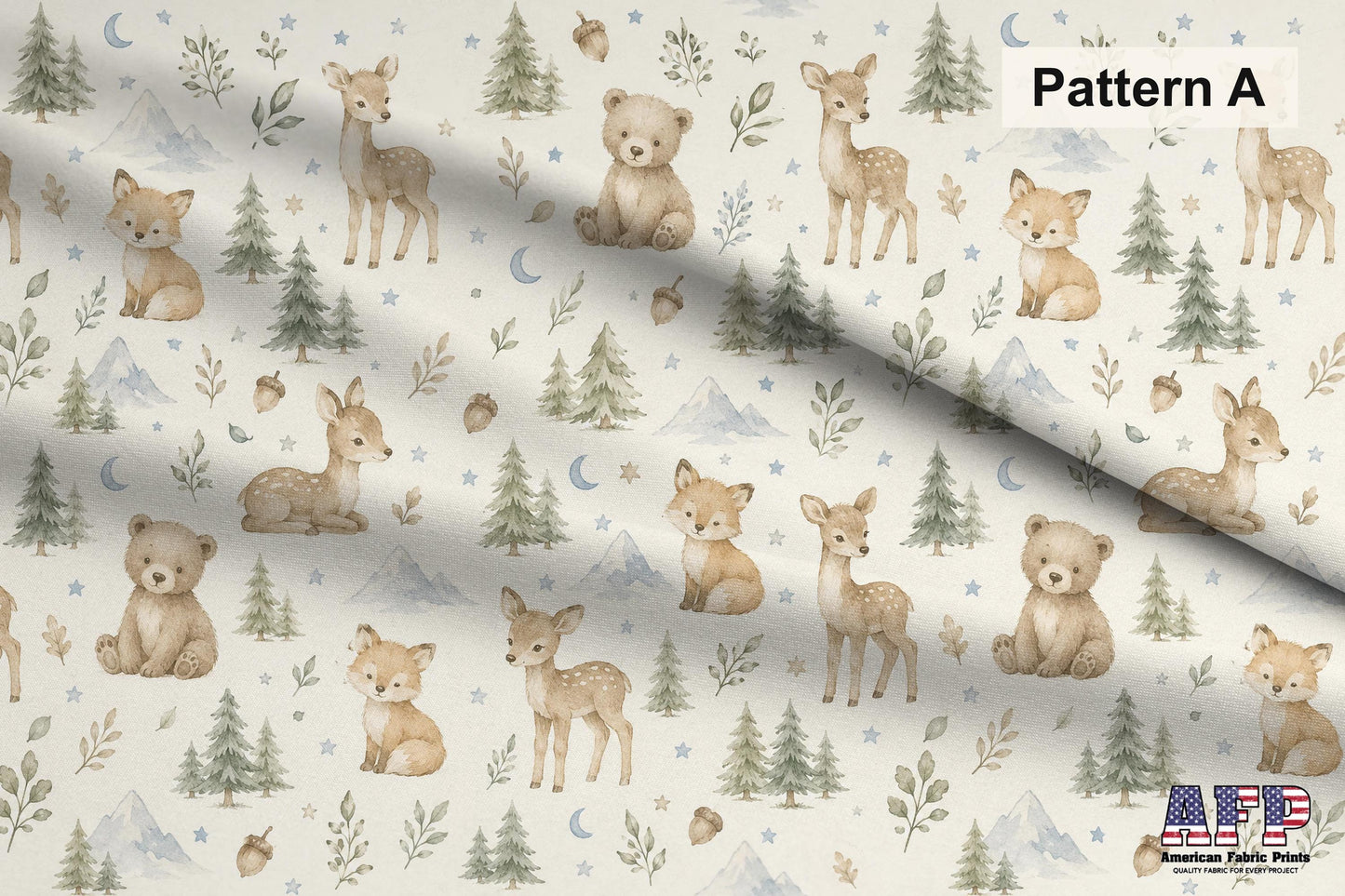 Woodland Nursery Fabric Bundle Set - Shop now at American Fabric Prints