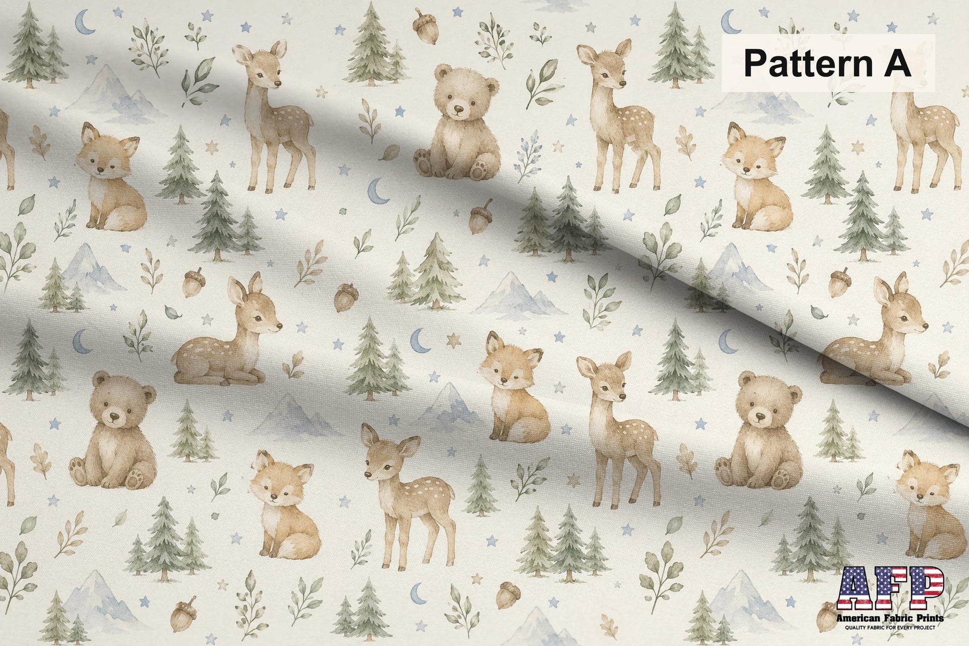 Woodland Nursery Fabric Bundle Set - Shop now at American Fabric Prints