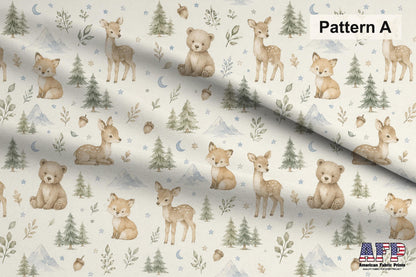 Woodland Nursery Fabric Bundle Set - Shop now at American Fabric Prints