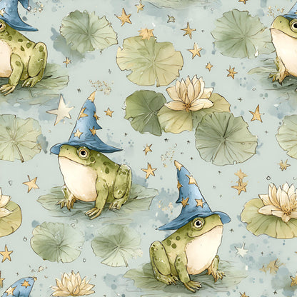 Whimsical Toad Fabric - Shop now at American Fabric Prints