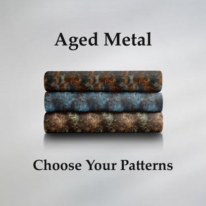 Aged Metal Fabric Bundle Set - Shop now at American Fabric Prints