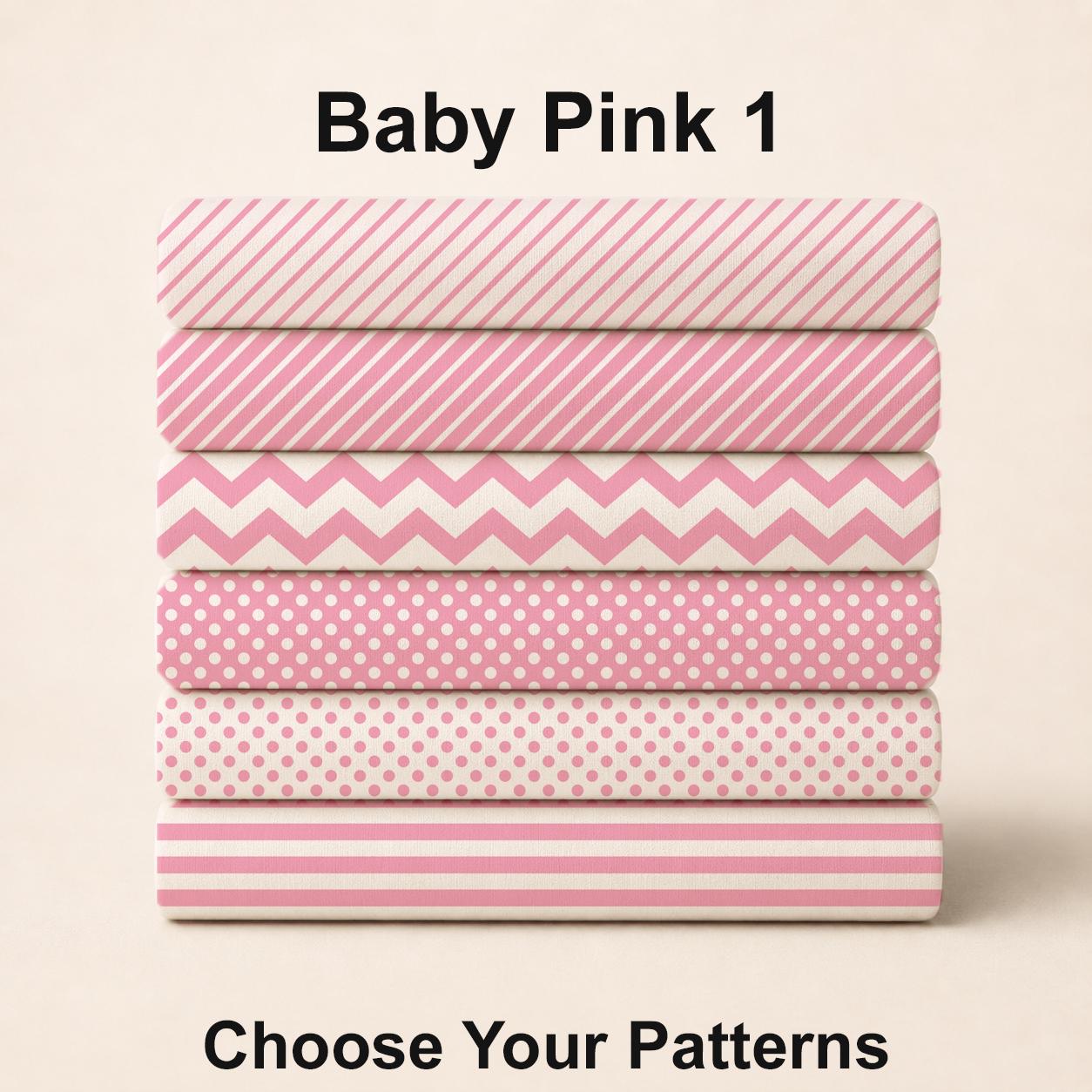 Baby Pink 1 Fabric Bundle Set - Shop now at American Fabric Prints