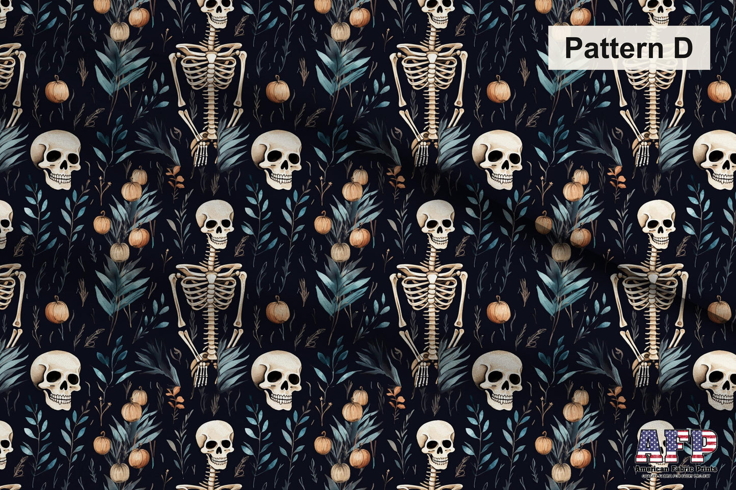 Boho Halloween Set 2. Get ready for a spooky craft project! Choose your scary patterns. Pattern D Shown. Shop now at American Fabric Prints.