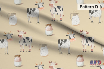 Farm Animals Fabric Set. Shop now at American Fabric Prints.