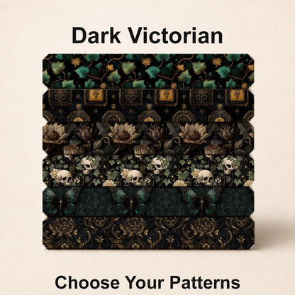 Dark Victorian Fabric Bundle Set - Shop now at American Fabric Prints