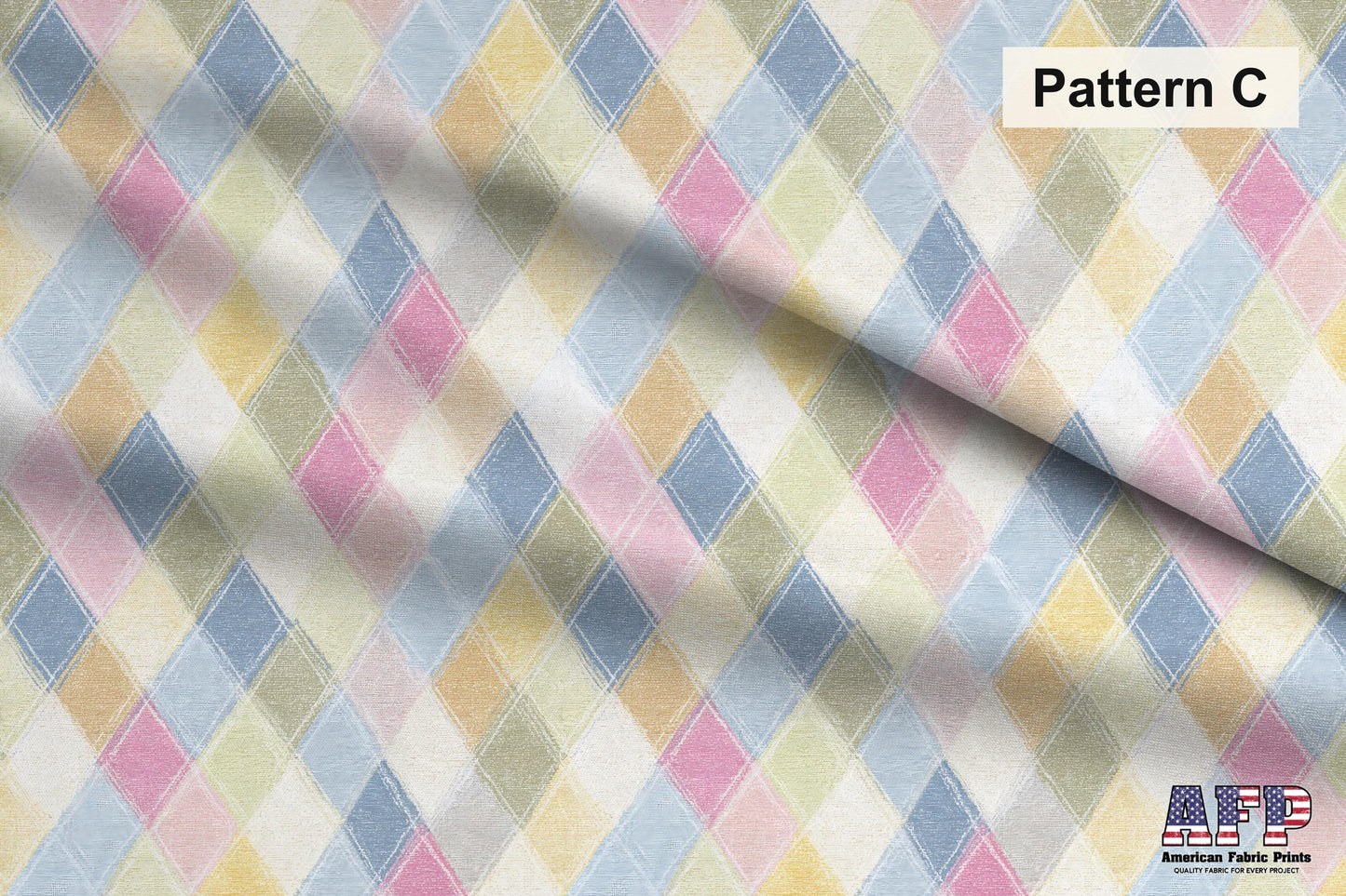 Pastel Tartan Fabric Bundle Set - Shop now at American Fabric Prints