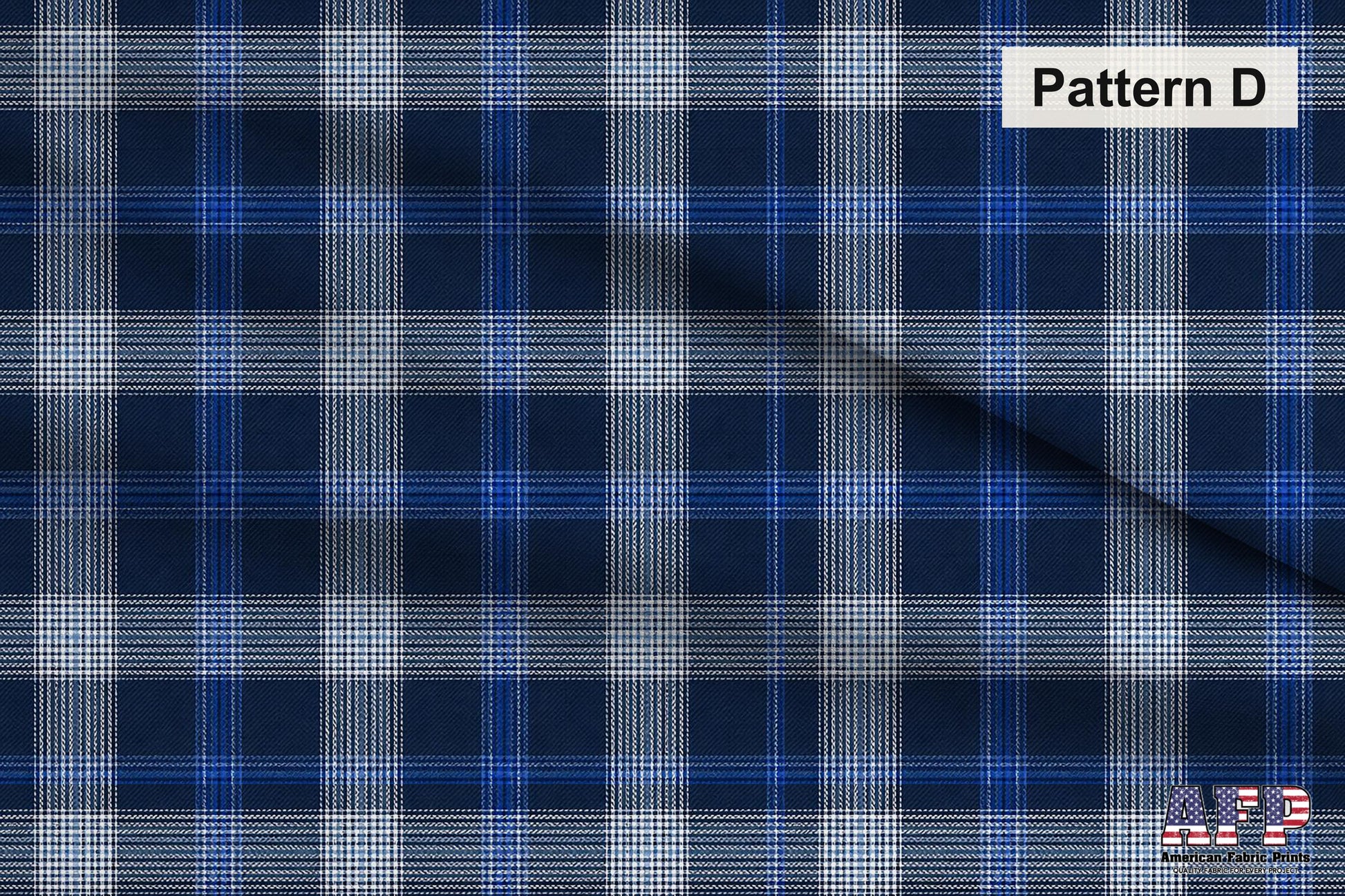 Azure Plaid Fabric Bundle Set - Shop now at American Fabric Prints