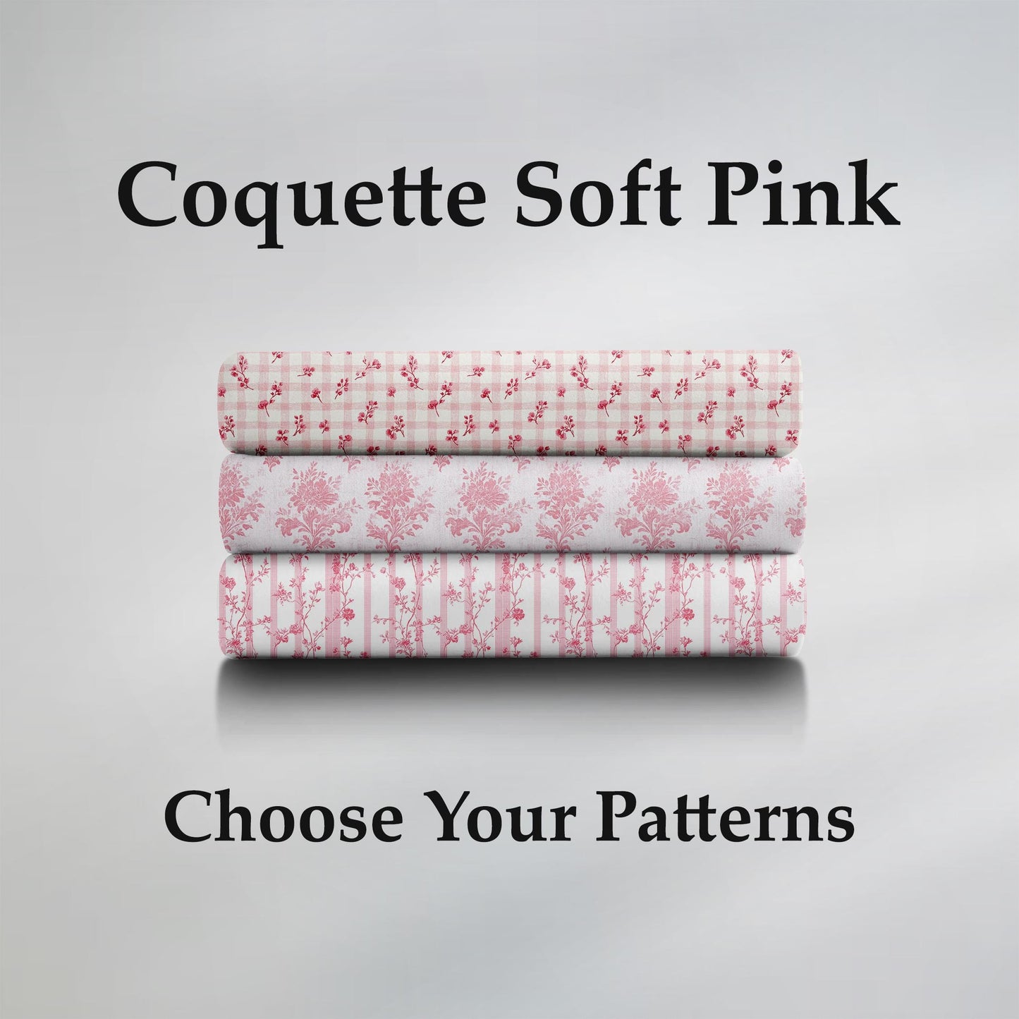Coquette Soft Pink Fabric Bundle Set - Shop now at American Fabric Prints