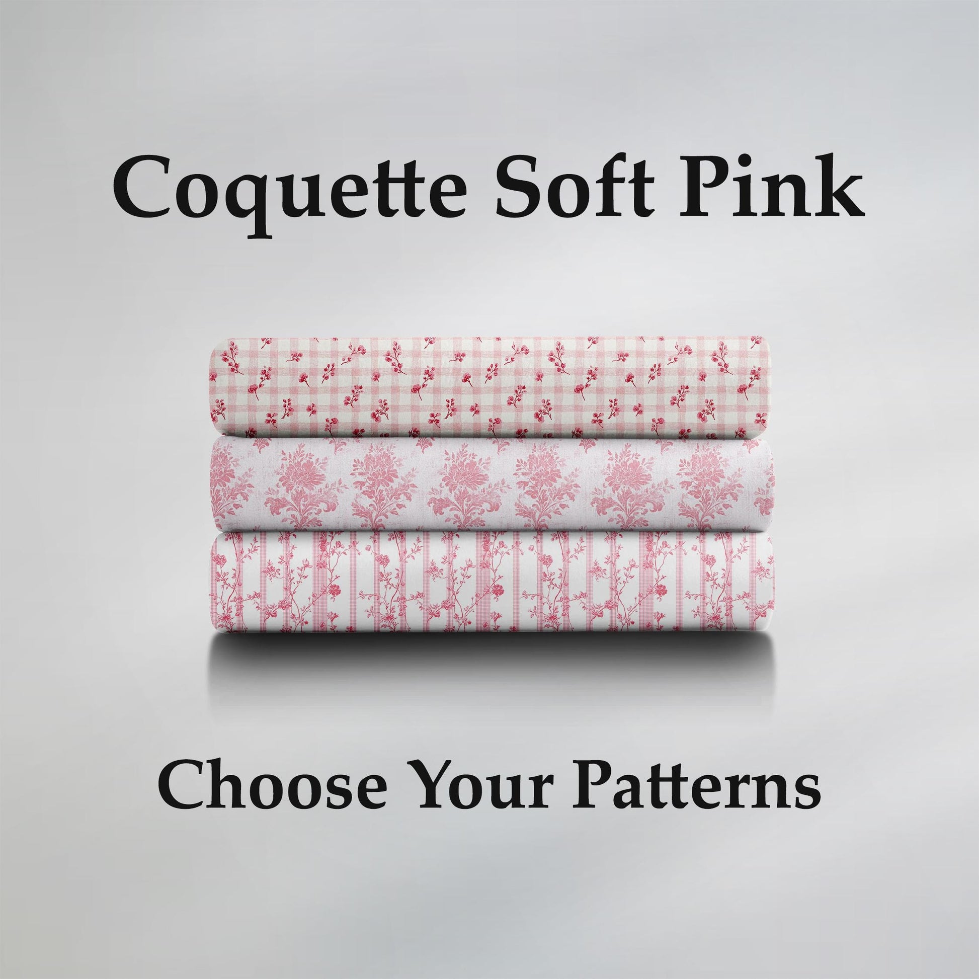 Coquette Soft Pink Fabric Bundle Set - Shop now at American Fabric Prints