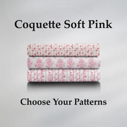 Coquette Soft Pink Fabric Bundle Set - Shop now at American Fabric Prints