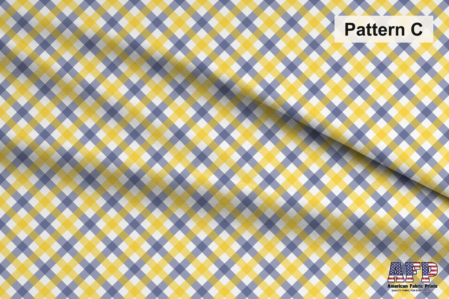 Lemon Plaid Fabric Bundle Set - Shop now at American Fabric Prints