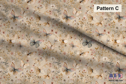 Boho Spring Butterfly Fabric Bundle Set - Shop now at American Fabric Prints