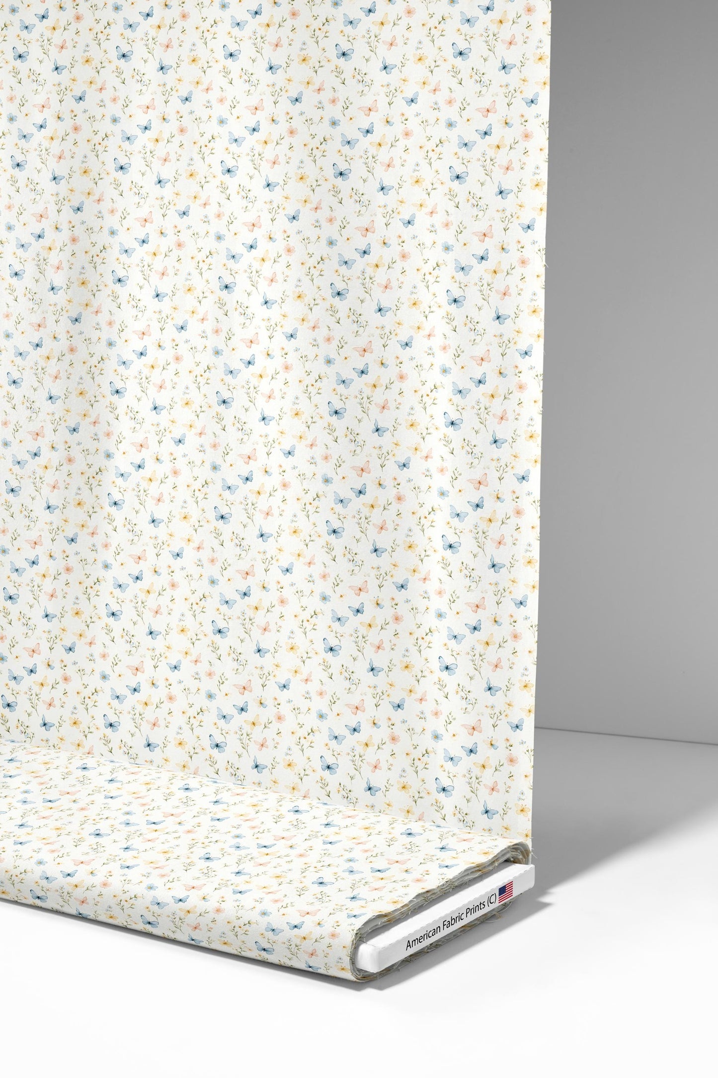 Butterflies Fabric - Shop now at American Fabric Prints
