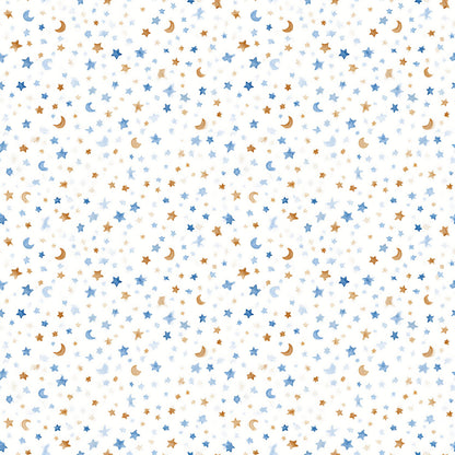 Boy Night Sky Fabric - Shop now at American Fabric Prints