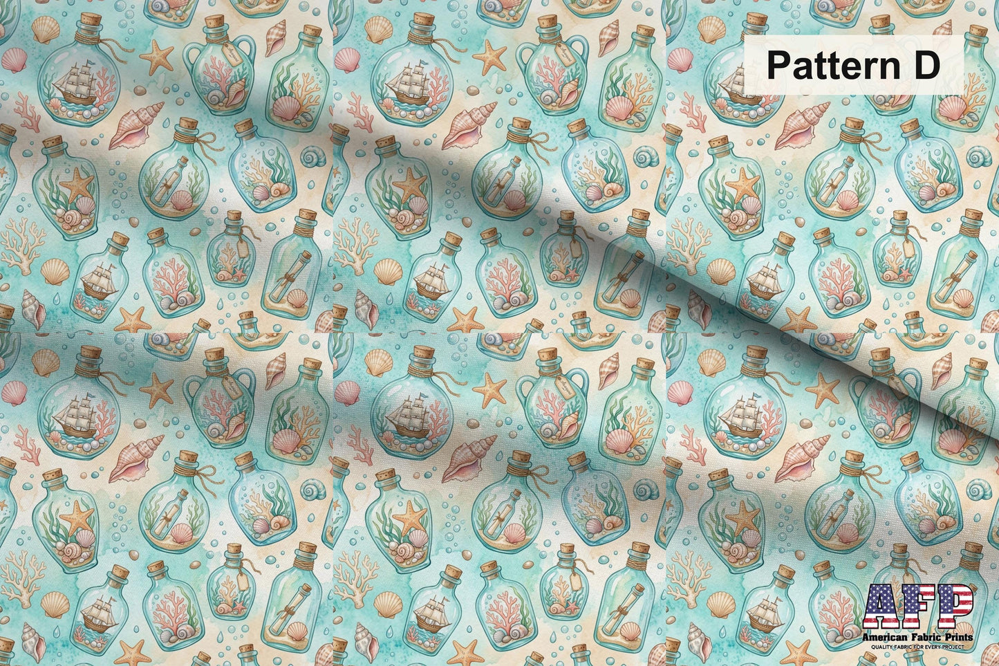 Around the Sea 2 Fabric Bundle Set - Shop now at American Fabric Prints