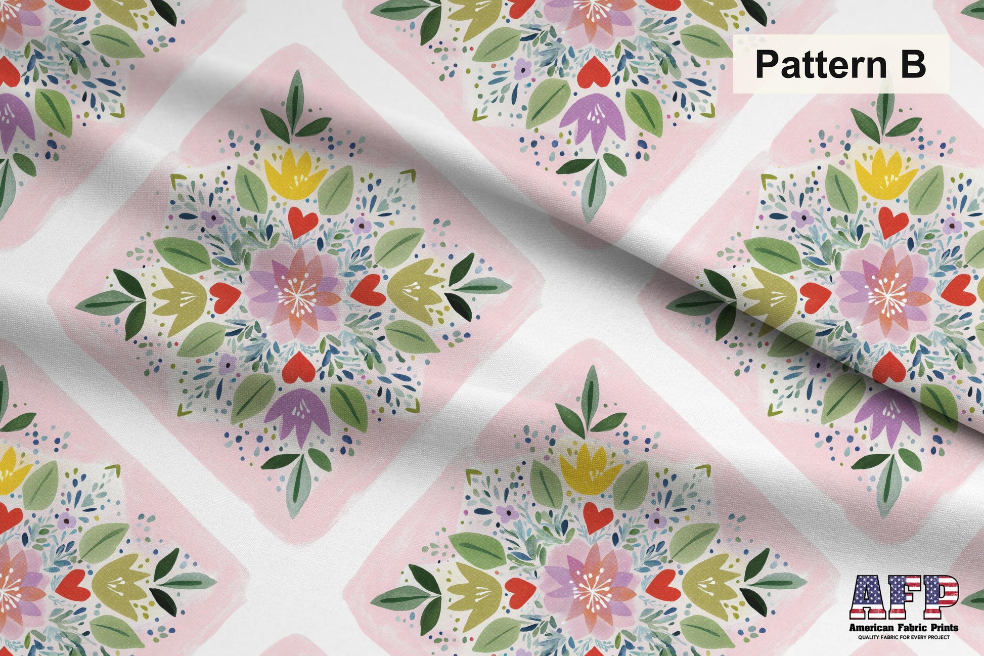 Scandinavian Folk Art Fabrics. Shop now at American Fabric Prints.