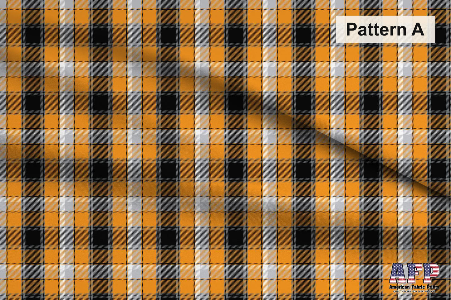 Halloween Plaid 1 Fabric Set. Choose your Patterns. Pattern A Shown. Shop now at American Fabric Prints.