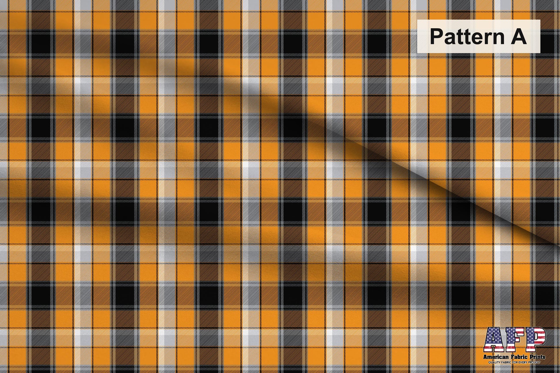 Halloween Plaid 1 Fabric Set. Choose your Patterns. Pattern A Shown. Shop now at American Fabric Prints.