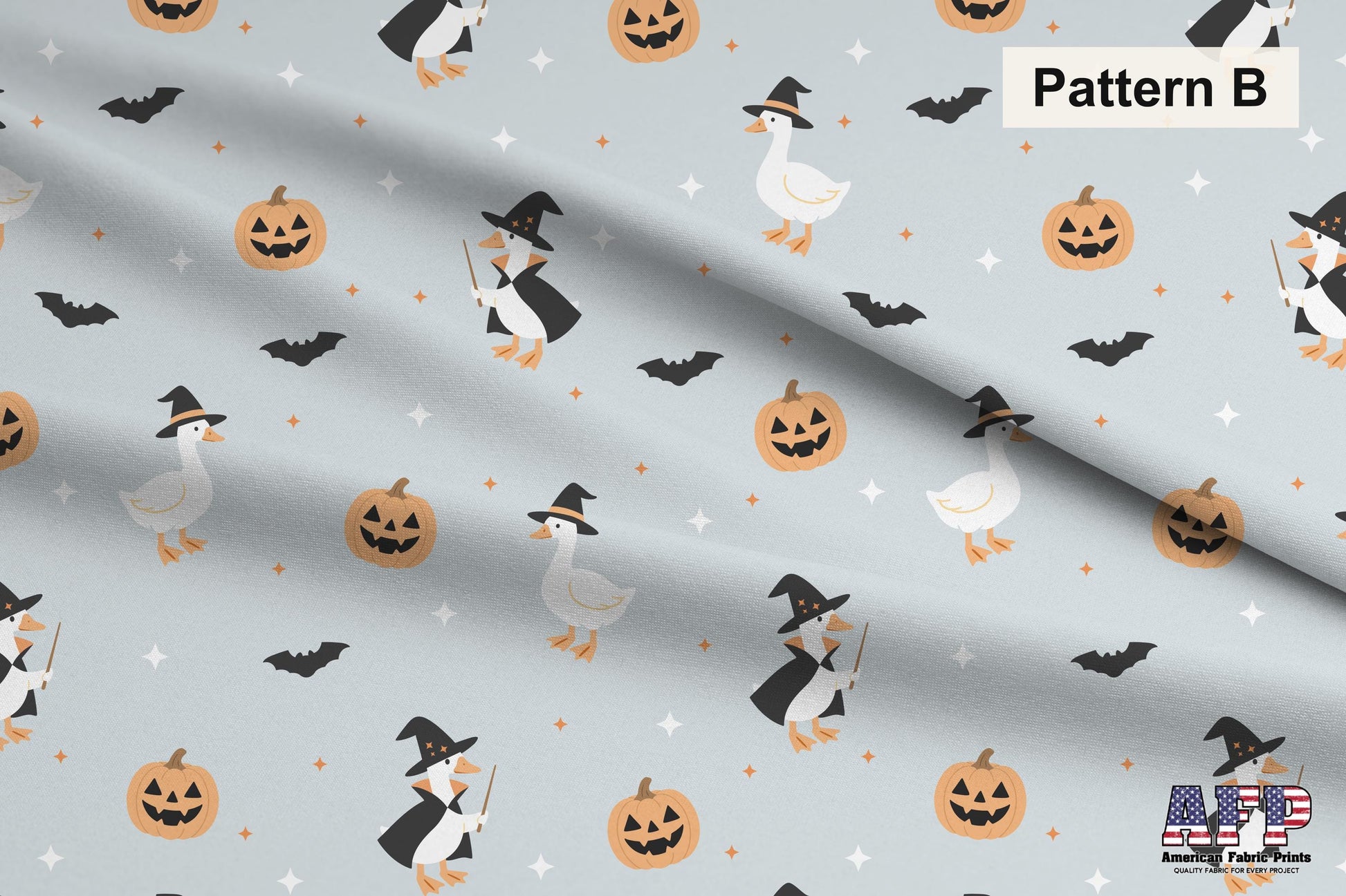 Spooky Goose in Blue 2 Fabric Bundle Set - Shop now at American Fabric Prints