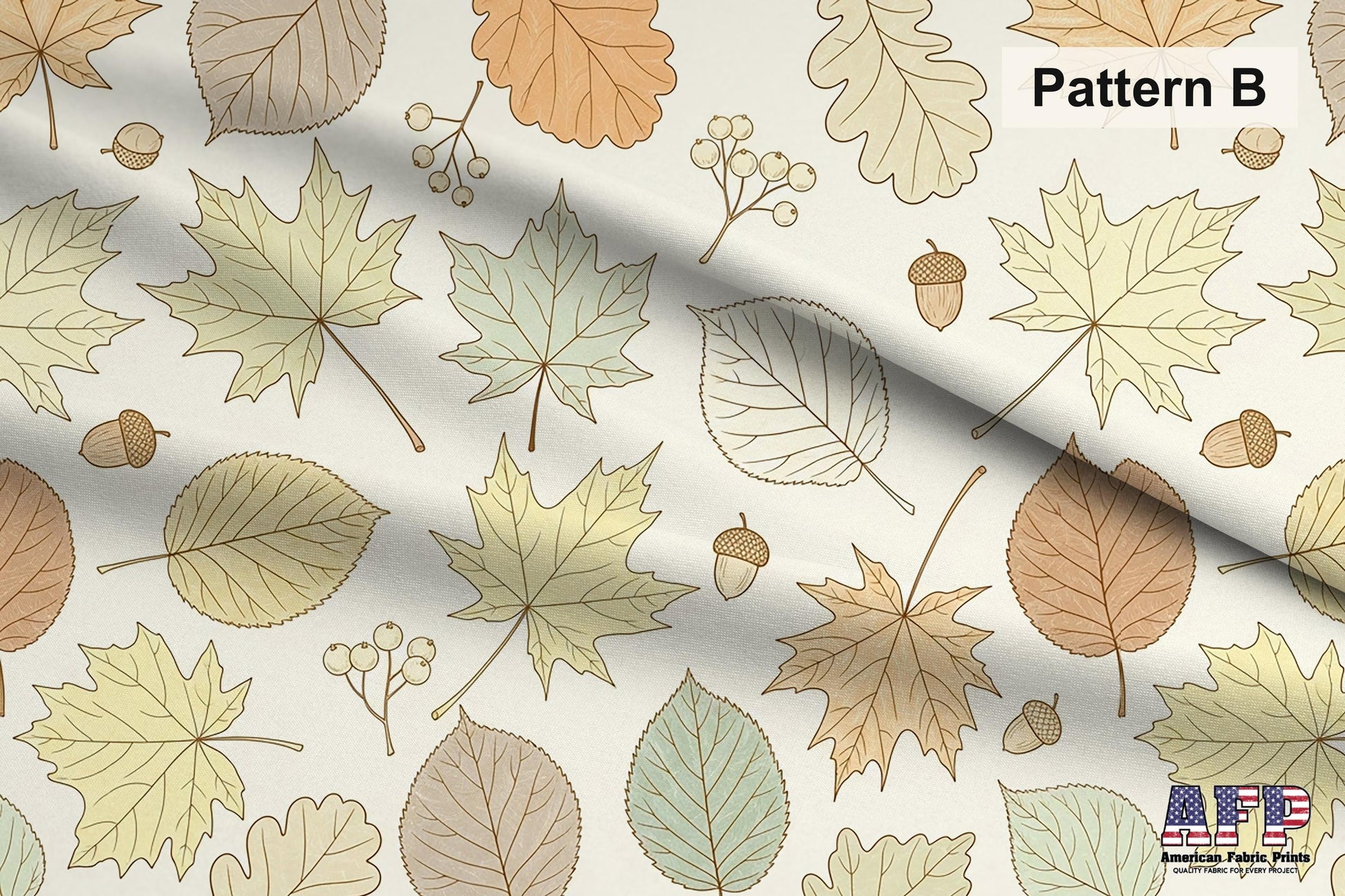 Autumn Leaves 3 Fabric Bundle Set - Shop now at American Fabric Prints
