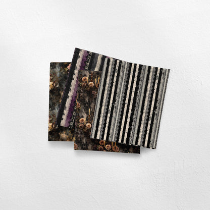 Victorian Goth Floral Fabric Bundle Set - Shop now at American Fabric Prints