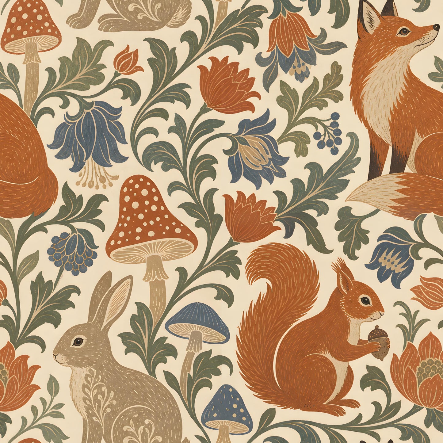 Forest Friends Fabric - Shop now at American Fabric Prints