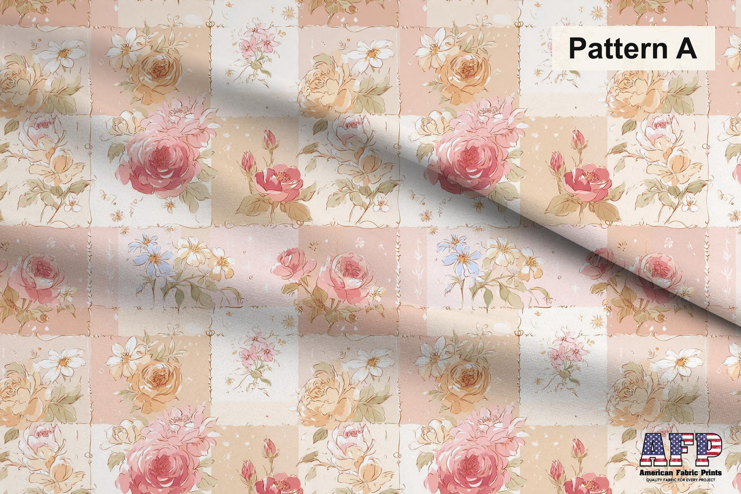 Shabby Chic Roses Fabric Bundle Set - Shop now at American Fabric Prints
