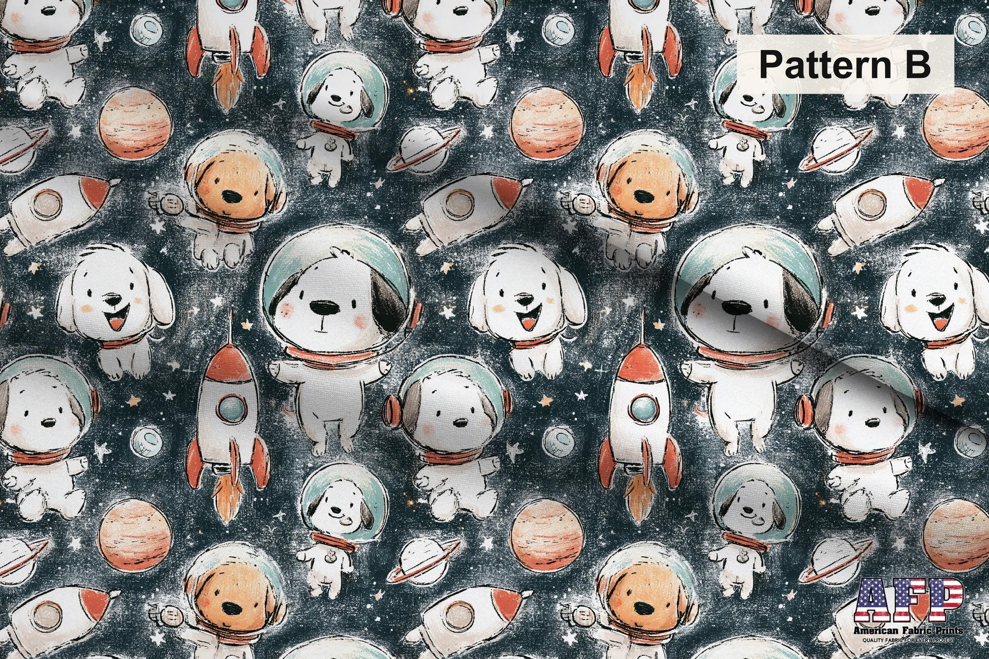 Space Pups Fabric Bundle Set - Shop now at American Fabric Prints