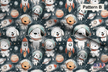Space Pups Fabric Bundle Set - Shop now at American Fabric Prints